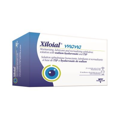 Xiloial akių lašai dozėmis, N20, 0.5 ml