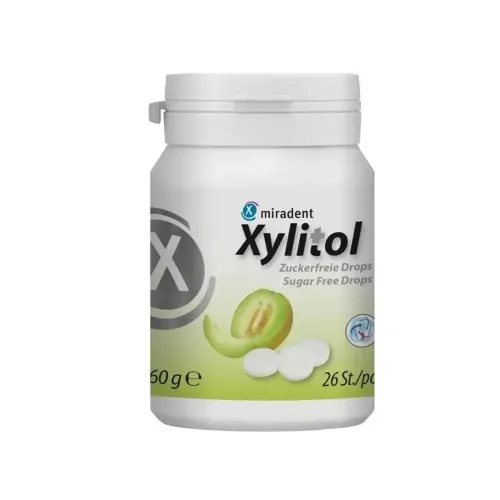 XYLITOL pastilės su ksilitoliu, melionų skonio, N26