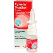 Xymelin Menthol 1.0mg / ml nosies purškalas, 10 ml