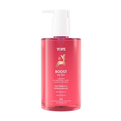 YOPE “BOOST” regeneruojantis šampūnas su Tapioka, ., 300 ml