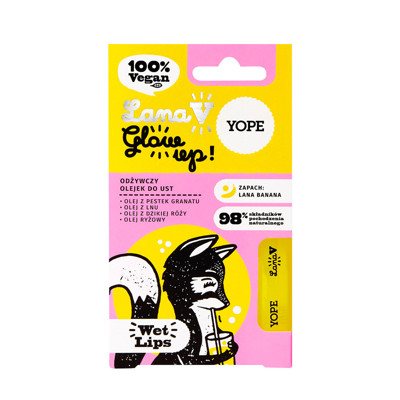 YOPE “Lana V” lūpų aliejukas “Glow up!”, ., 10 ml