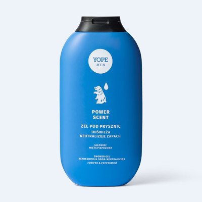 YOPE MEN Energizuojantis dušo gelis, ., 400 ml