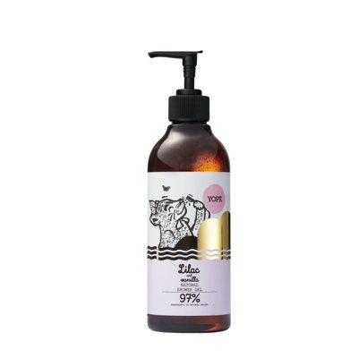 YOPE Natūrali dušo želė “Alyvos ir vanilė”, ., 400 ml
