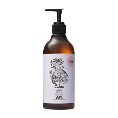 YOPE Natūralus drėkinantis skystas muilas “Alyvos ir vanilė”, ., 500 ml