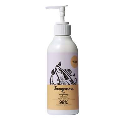 YOPE Natūralus kūno losjonas, Mandarinai ir avietės, ., 300 ml