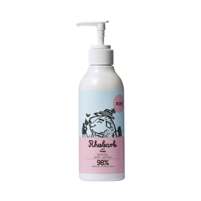 YOPE Natūralus kūno losjonas, Rabarbarai ir rožės, ., 300 ml
