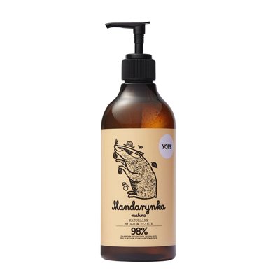 YOPE Natūralus rankų muilas, Mandarinai ir avietės, ., 500 ml