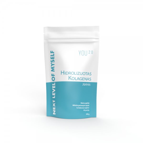 YOU 2.0 maisto papildas milteliais HIDROLIZUOTAS JŪRINIS KOLAGENAS, 300 g