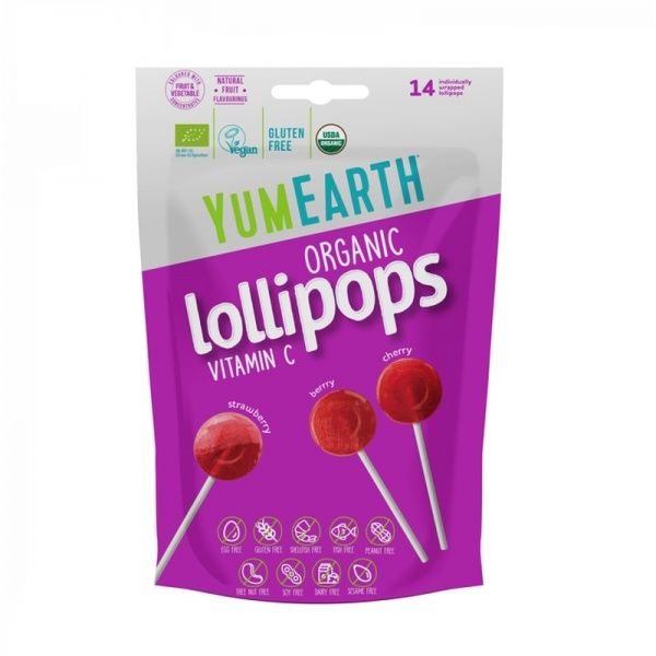 YUMEARTH ledinukai su vitaminu C, 14 vnt