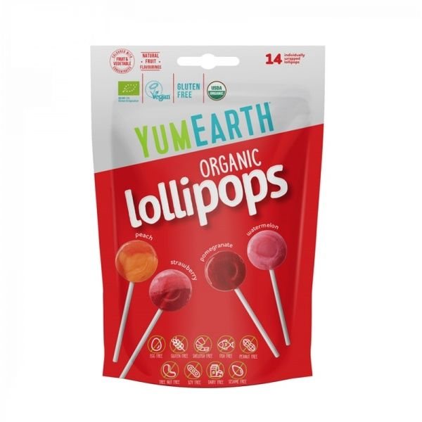YUMEARTH ledinukai, vaisių ir uogų skonio, 14 vnt
