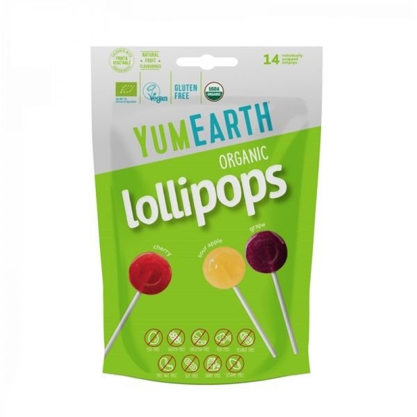 YUMEARTH rūgštūs ledinukai, 14 vnt