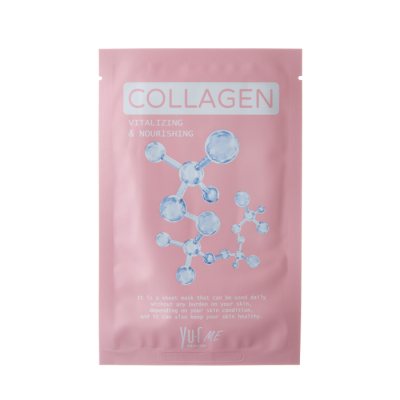 YU.R ME COLLAGEN SHEET MASK lakštinė veido kaukė su kolagenu, N1