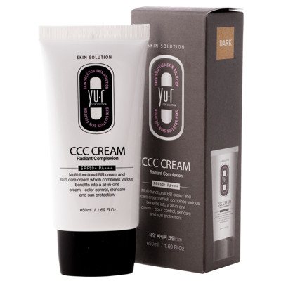 Yu.r Skin Solution Korekcinis CCC veido kremas SPF50+ PA+++, Dark, 50 ml