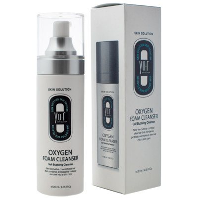 Yu.r Skin Solution Oxygen foam cleanser deguoninis putojantis prausiklis, 120 ml