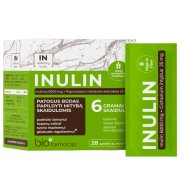 Žarnynui BIOFARMACIJA INULIN, 28 paketėlių, 6.5 g