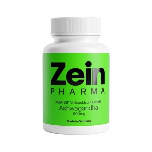 ZEIN PHARMA maisto papildas AŠVAGANDOS EKSTRAKTAS 500 mg, 120 kaps.
