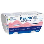 Žemuogių skonio maisto produktas FRESUBIN, 4 vnt., 125 g