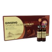 Ženšenis + ginkmedžio ekstraktas GINSENG, 10 but., 10 ml