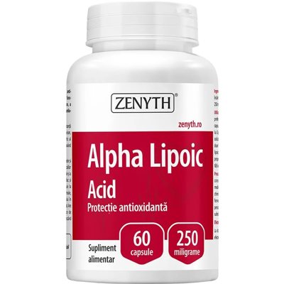 ZENYTH, Alfa lipoinė rūgštis, 60 kapsulių