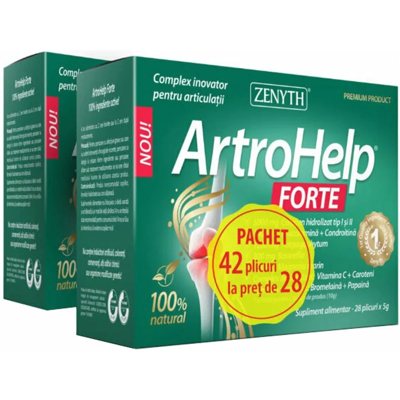 ZENYTH, ARTROHELP FORTE. Maisto papildas, 42 x 5 g