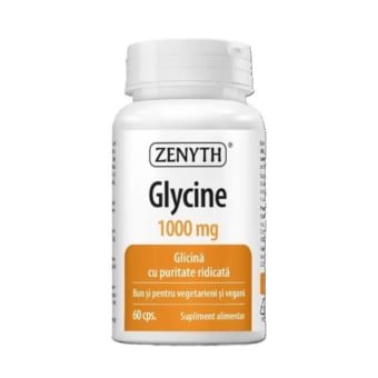 ZENYTH, L-Glycine1000 mg, 60 kapsulių