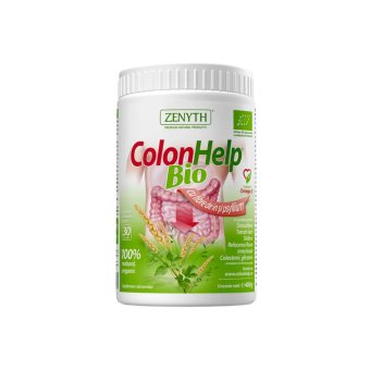 ZENYTH maistinių skaidulų produktas COLON HELP BIO, LT-EKO-001, 480 g
