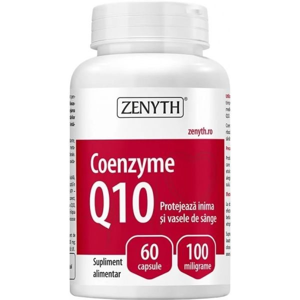 ZENYTH maisto papildas KOFERMENTAS Q10, 60 kaps.