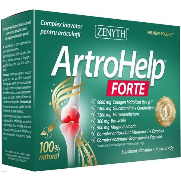 ZENYTH maisto papildas milteliais ARTROHELP FORTE, 14 pak.