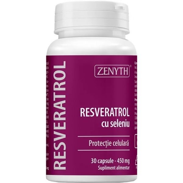 ZENYTH maisto papildas RESVERATROLIS SU SELENU, 30 kaps.