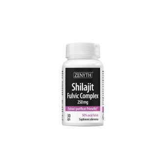 ZENYTH, Shilajit (Mumio) Fulvic Complex, 30 Kapsulės