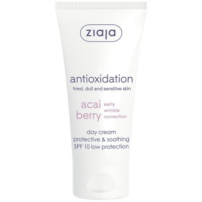 ZIAJA Acai uogų dieninis kremas SPF10, 50 ml