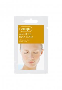 ZIAJA antistresinė su gelton.moliu veido kaukė, 7 ml