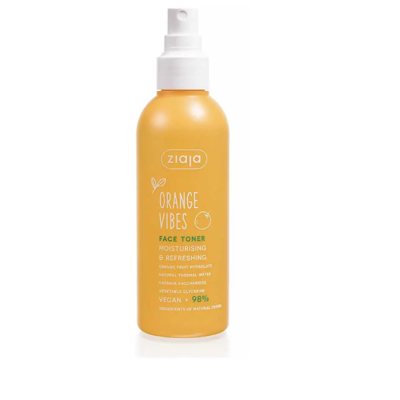 ZIAJA APELSINŲ DRĖKINAMASIS VEIDO TONIKAS, 190 ml