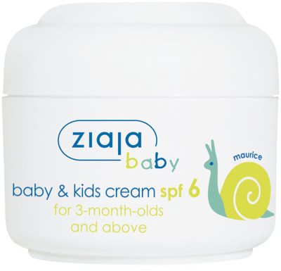 Ziaja Baby Baby&Kids kremas, SPF6, 3 mėn, ., 50 ml