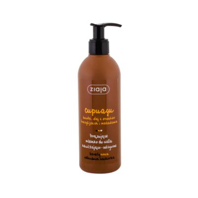 Ziaja Cupuacu drėkinantis bronzuojantis kūno losjonas su dozatoriumi, 300 ml