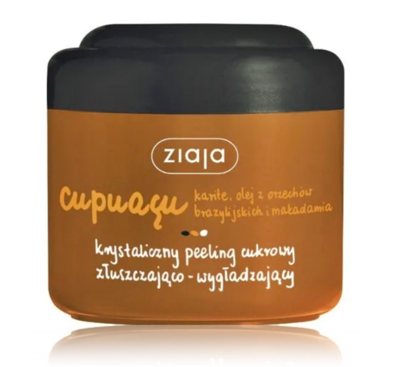 Ziaja Cupuacu krištolinio cukraus glotninantis šveitiklis, 200 ml