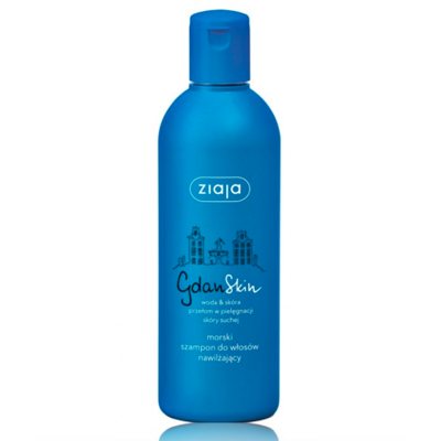 Ziaja GdanSkin Marine drėkinamasis šampūnas sausiems plaukams, 300 ml