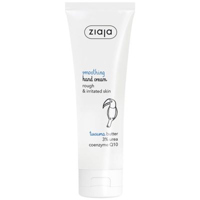 Ziaja Glotninantis rankų kremas su tukuma sviestu +3% UREA, 80 ml
