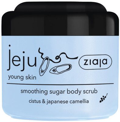 Ziaja jeju cukraus kūno šveitiklis, 200 ml
