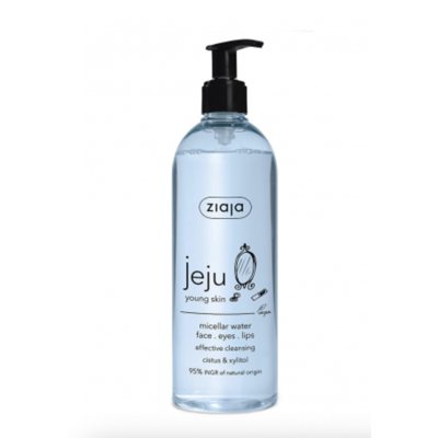 Ziaja Jeju Young Skin bekvapis micelinis vanduo, 390 ml