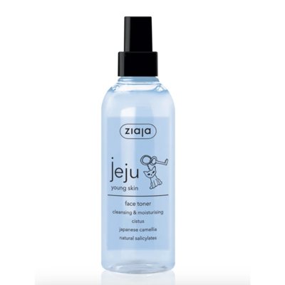 Ziaja Jeju Young Skin purškiamasis tonizuojamasis veido tonikas jaunai odai, 200 ml