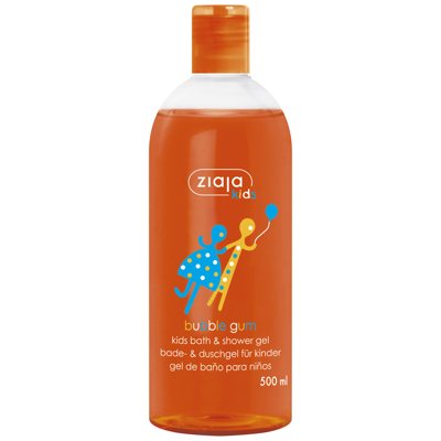 Ziaja kids vonios ir dušo želė bubble gum, 500 ml