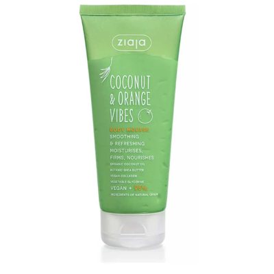 ZIAJA KOKOSŲ - APELSINŲ KŪNO PUTOS, 200 ml