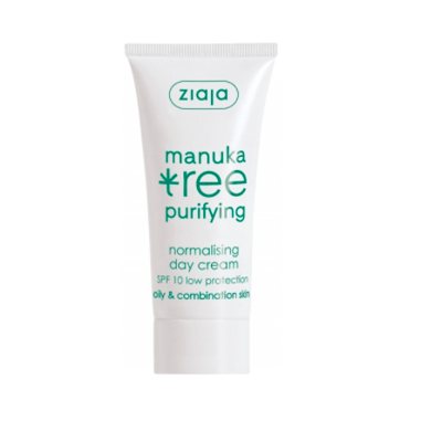 Ziaja Manukos medžio dieninis kremas SPF 10, ., 50 ml