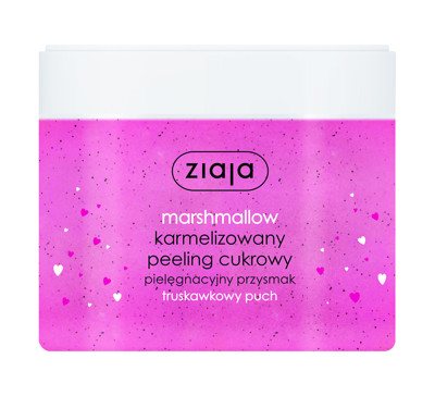 ZIAJA Marshmallow cukraus kūno šveitiklis, 300 ml