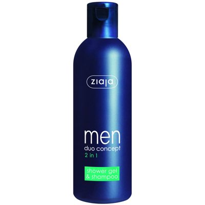 Ziaja men 2 in 1 duo želė + šampūnas, 300 ml