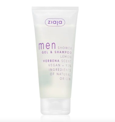 Ziaja MEN Verbena dušo želė ir šampūnas „du viename“, 200 ml