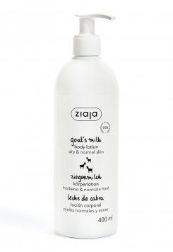 ZIAJA ožkų pieno kūno losjonas, 400 ml