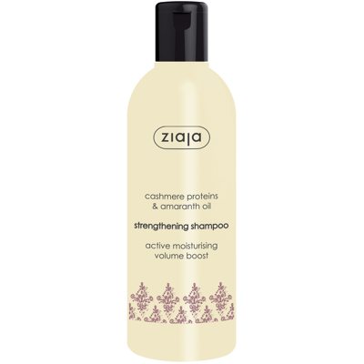 ZIAJA plaukus stiprinantis kašmyro proteinų šampūnas, 300 ml