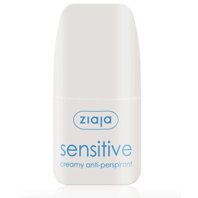 Ziaja Sensitive antiperspirantinis kremas, rutulinė priemonė, 60 ml